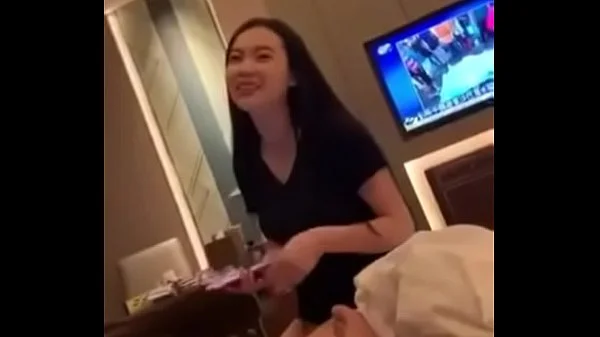 Hot hotel sex with horny Chinese teen