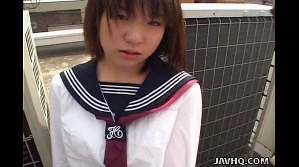 Asian Teen Porn: Japanese schoolgirl sucks cock Uncensored-10795