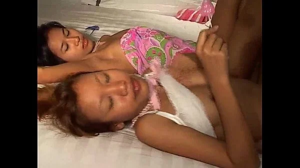 Thai Teen Porn: Saori & Saya Thai teens lick ice-cream titty-20343