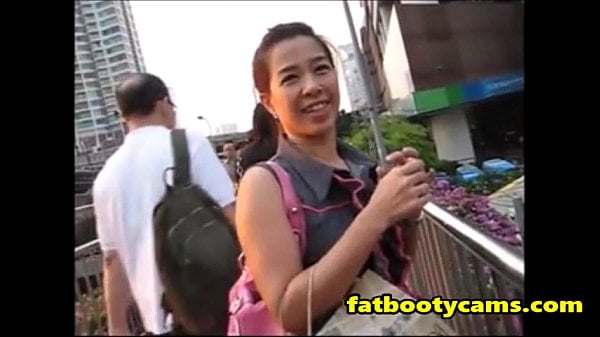 Thai Teen Porn: Thai Teen Picked up and Fucked Doggystyle – fatbootycams.com-18842
