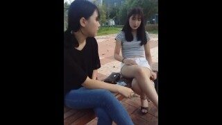 Asian Teen Porn: Korean girls spit-41003