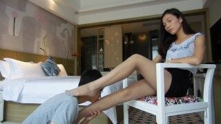 Asian Teen Porn: Chinese Foot Worship – by K-43057