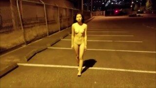 Asian Teen Porn: Warning! Chinese girl walking in the parking lot. Catch one for yourself.-46276