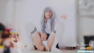 Asian Teen Porn: Japanese Sissy Trap Fingering Hands free Prostate Cum-56999