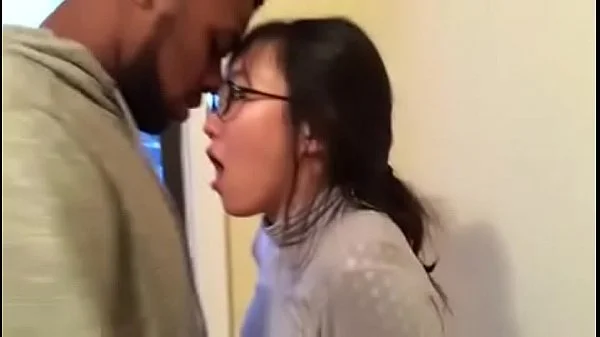 Korean student makes out with her first black guy – Free asianteenporn live