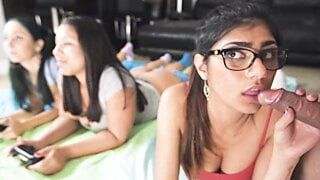 MIA KHALIFA – Fun And Games With Tiffany Valentine, Rachel Rose and The One And Only Don – Free Asian xxx videos
