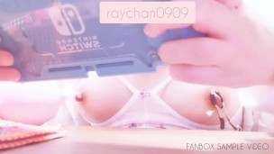 I played the game while enduring the stimulation to the nipple – Free xxx Asian movies
