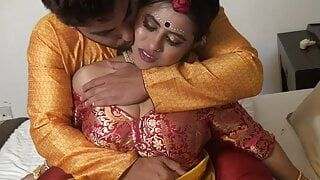 Tina ki Naishan ka saath First Night. A superb Tina with Nishant, full Hindi Audio – Free Asian teen xxx