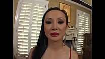 Asian MILF Ange Venus sucks and fucks a stud on the sofa – Free Asian porn movies