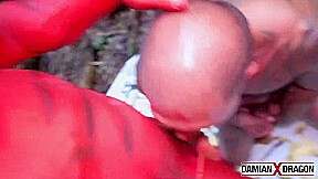 Outdoor Fucking With Kemono Dragon And Damian X Dragon – Free asianteenporn xxx video